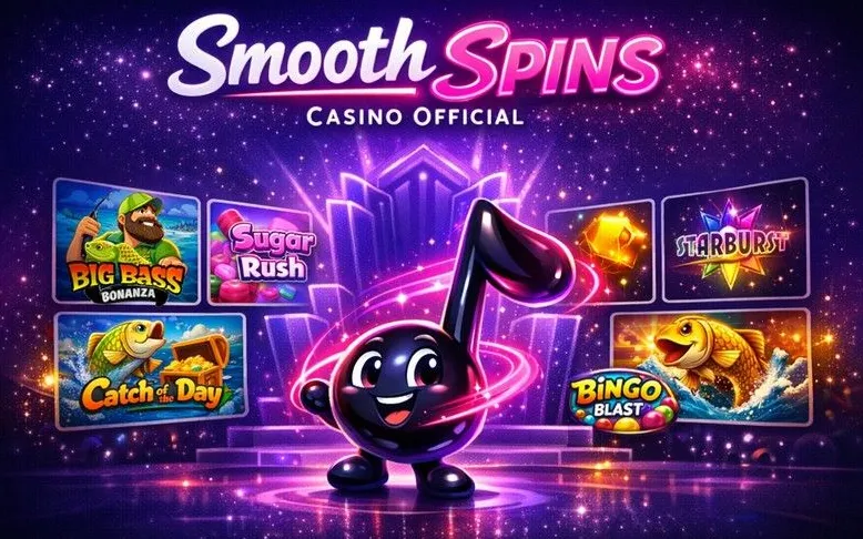 Smooth Spins games catalogue banner