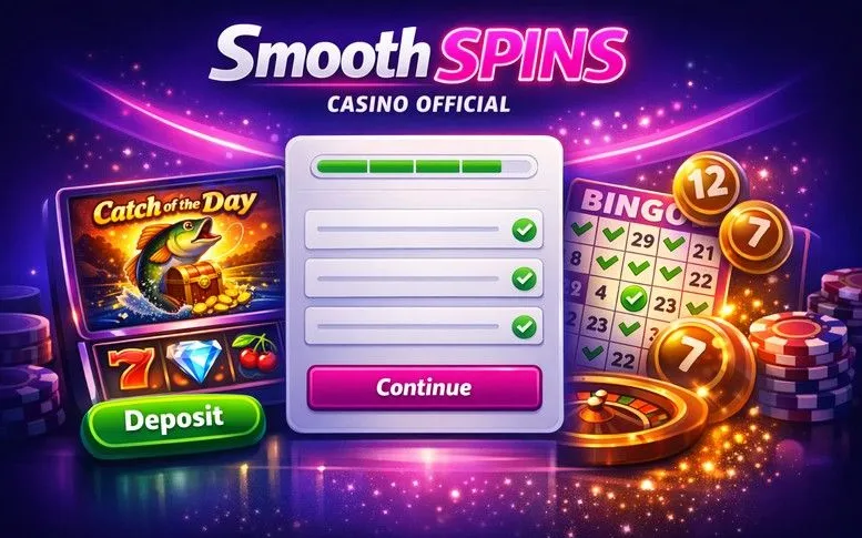 Smooth Spins registration page banner